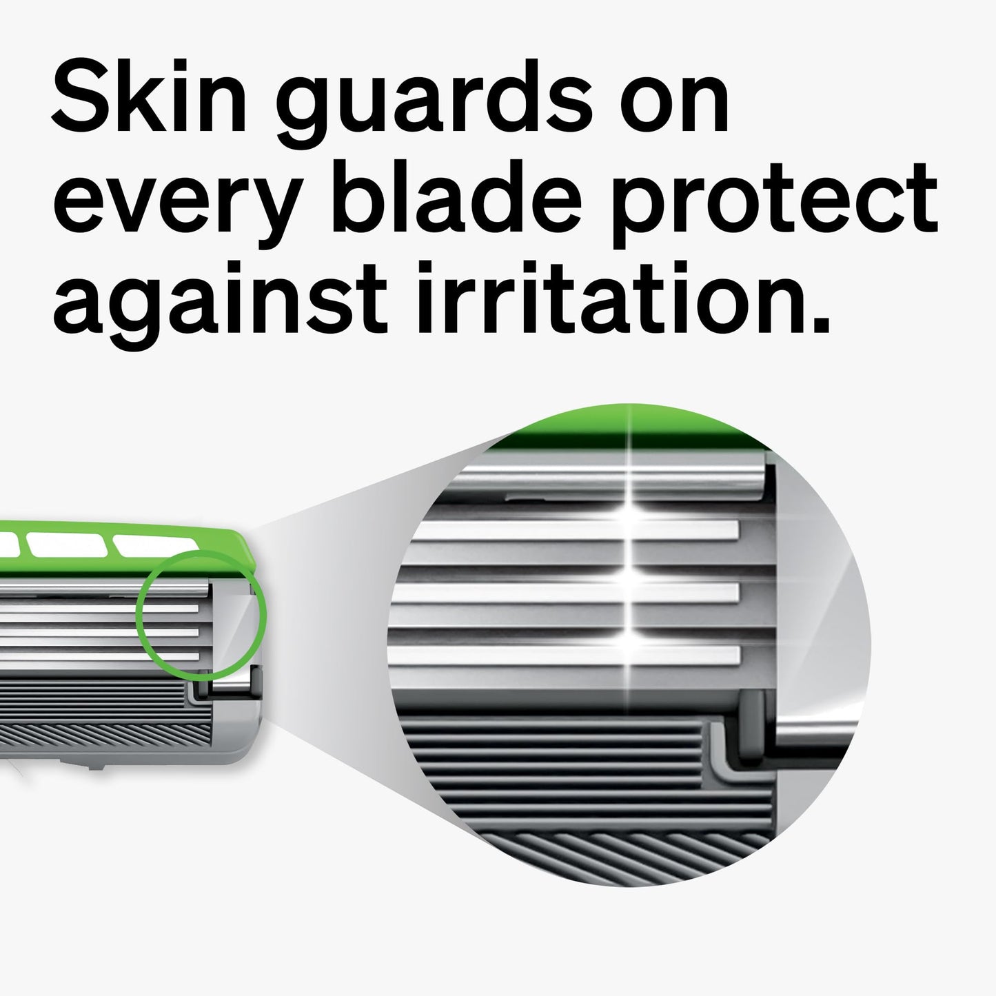 Schick Hydro Skin Comfort Sensitive 3 Blade Razor Refills, 5 Count