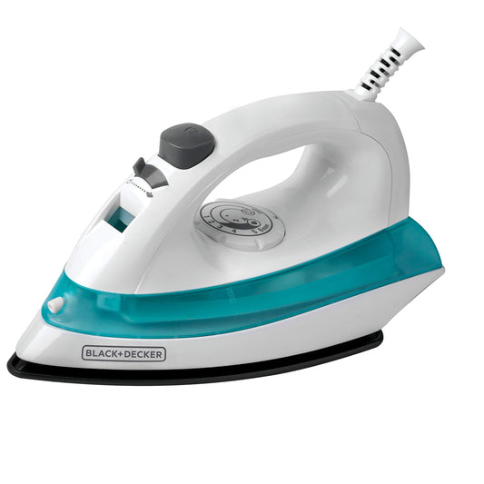 Plancha de Vapor Black + Decker Negra con Suela Antiadherente y Rocío Fino