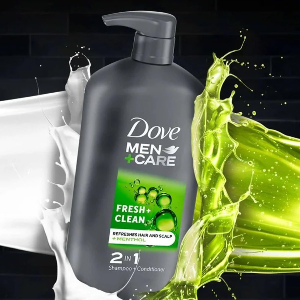 Shampoo 2 en 1 Dove Men Care Fresh Clean 917 ml Efecto Refrescante para Hombre