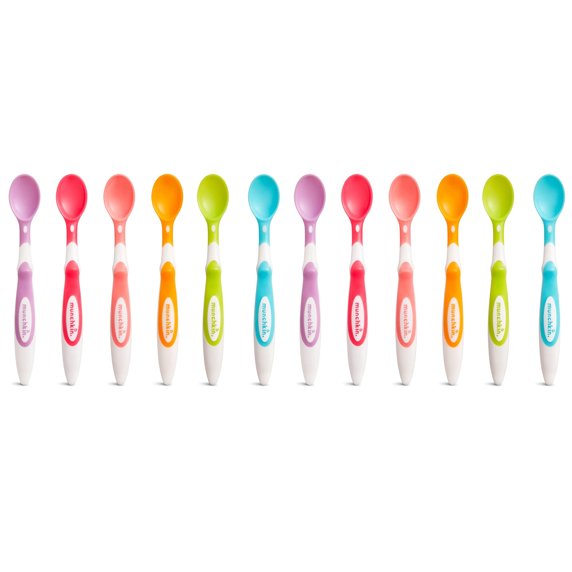 Cucharas Munchkin Variadas de Punta Suave para Bebés