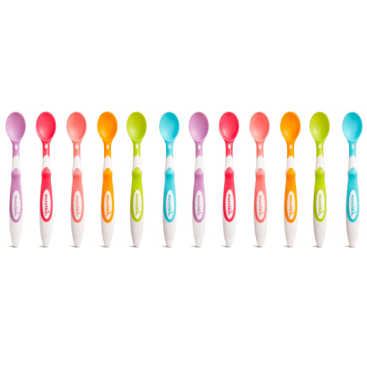 Cucharas Munchkin Variadas de Punta Suave para Bebés