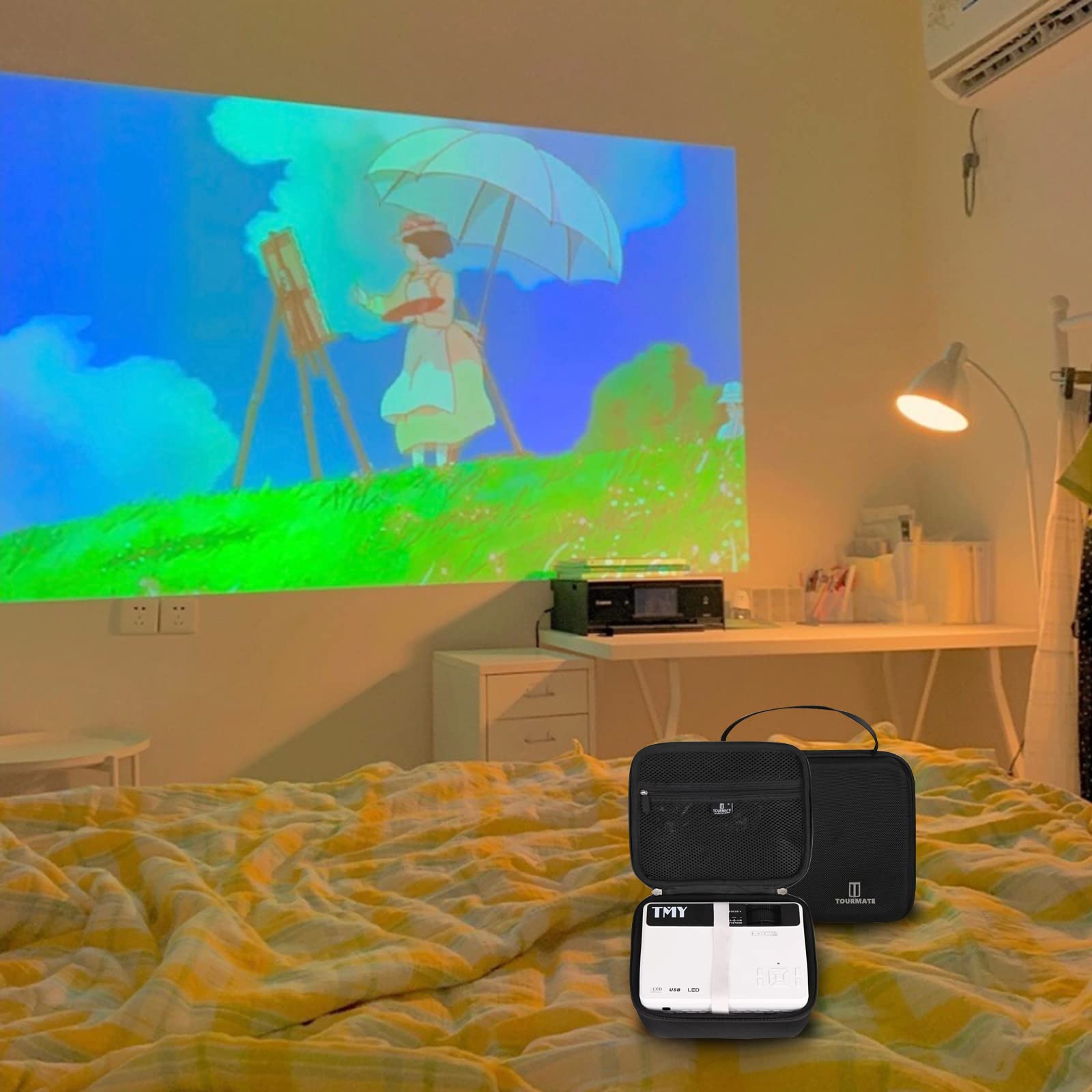 Funda Rígida Tourmate para Proyector TMY 7500 Lúmenes 1080P Full HD