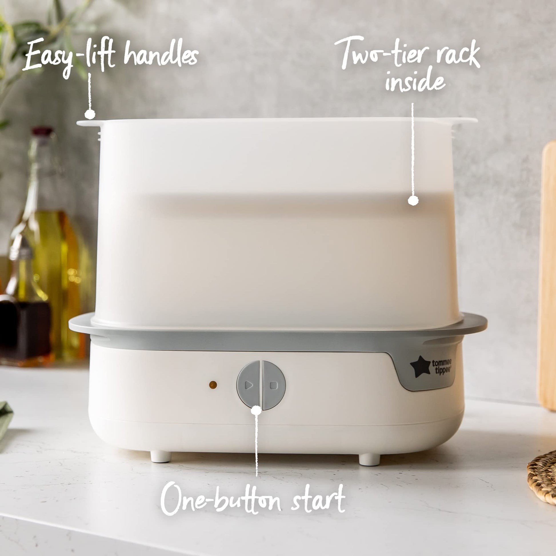 Esterilizador De Vapor Eléctrico Tommee Tippee Steri-steam Paquete 1 Count