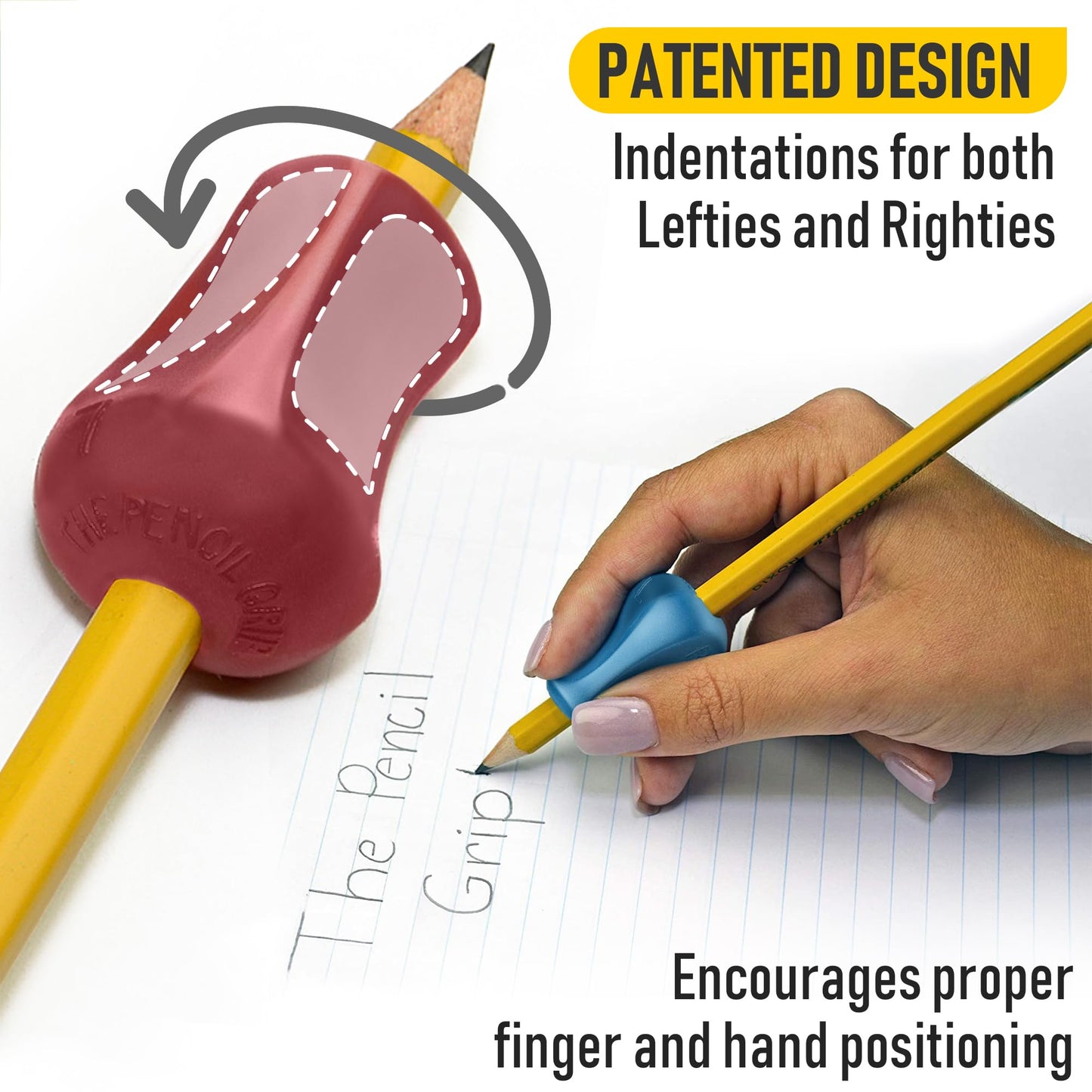Soporte Ergonómico Universal The Pencil Grip Metálico para Escritura 6-ct