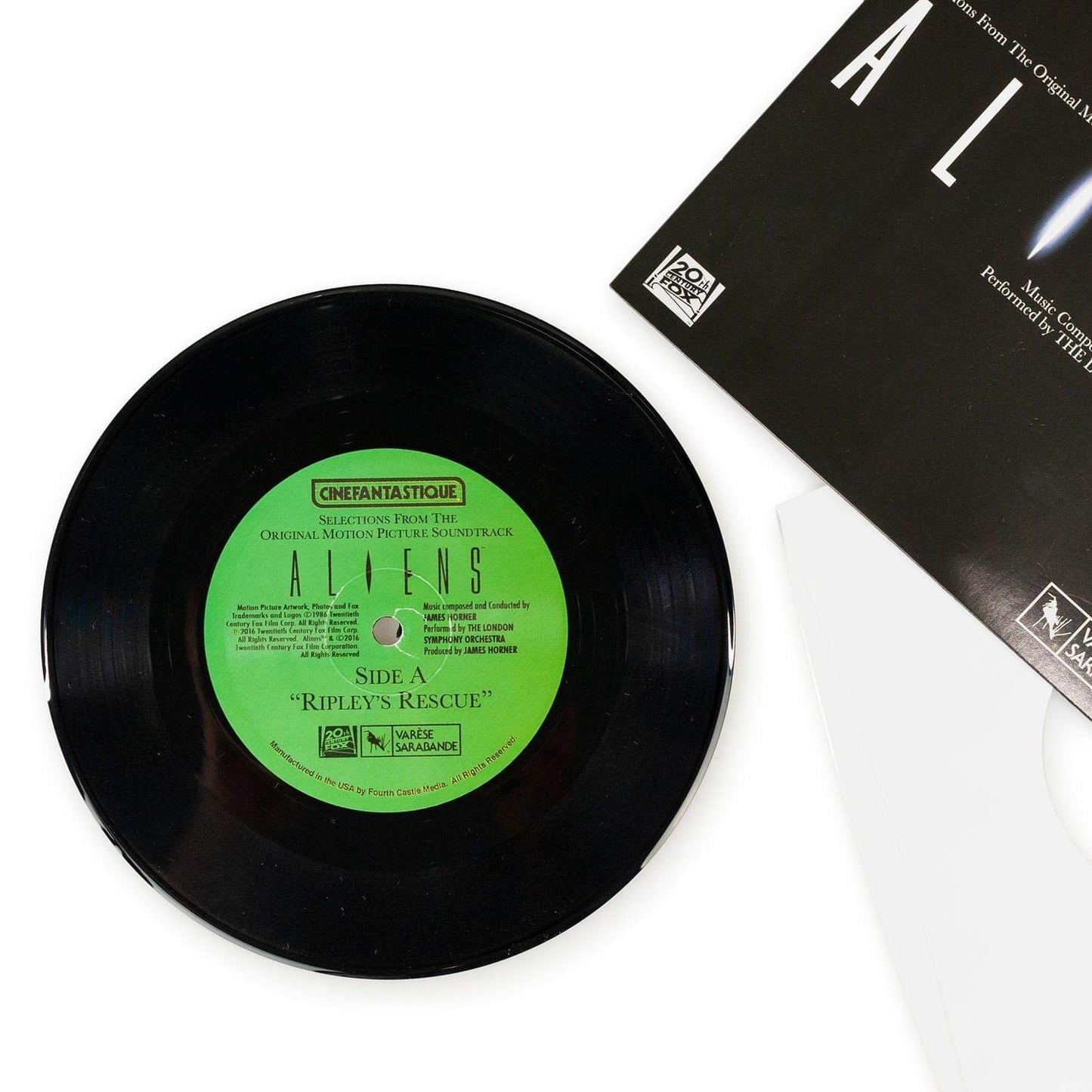 Aliens 30th Anniversary Limited Edition Vinyl Film Score Selections