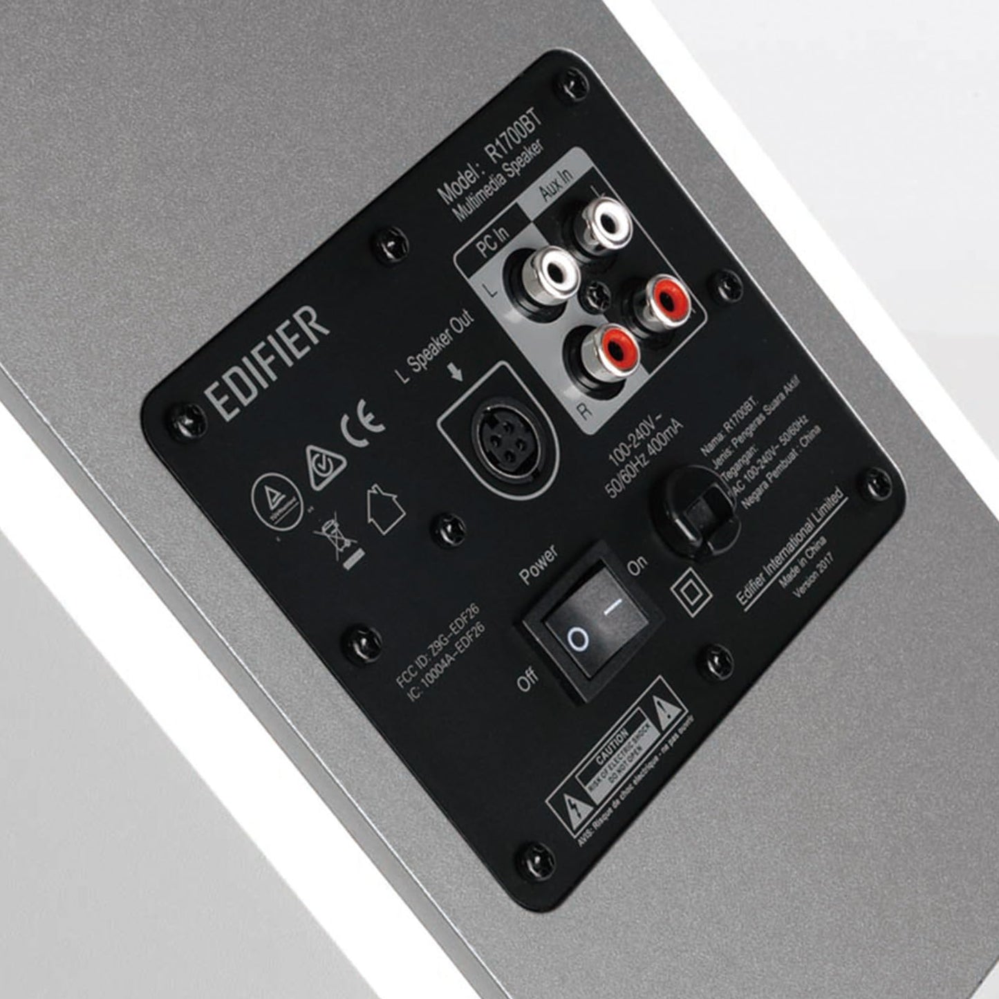 Monitores de Estudio Edifier Blanco Altavoces de Estantería Bluetooth Activo 2.0 66W RMS Caja de Madera