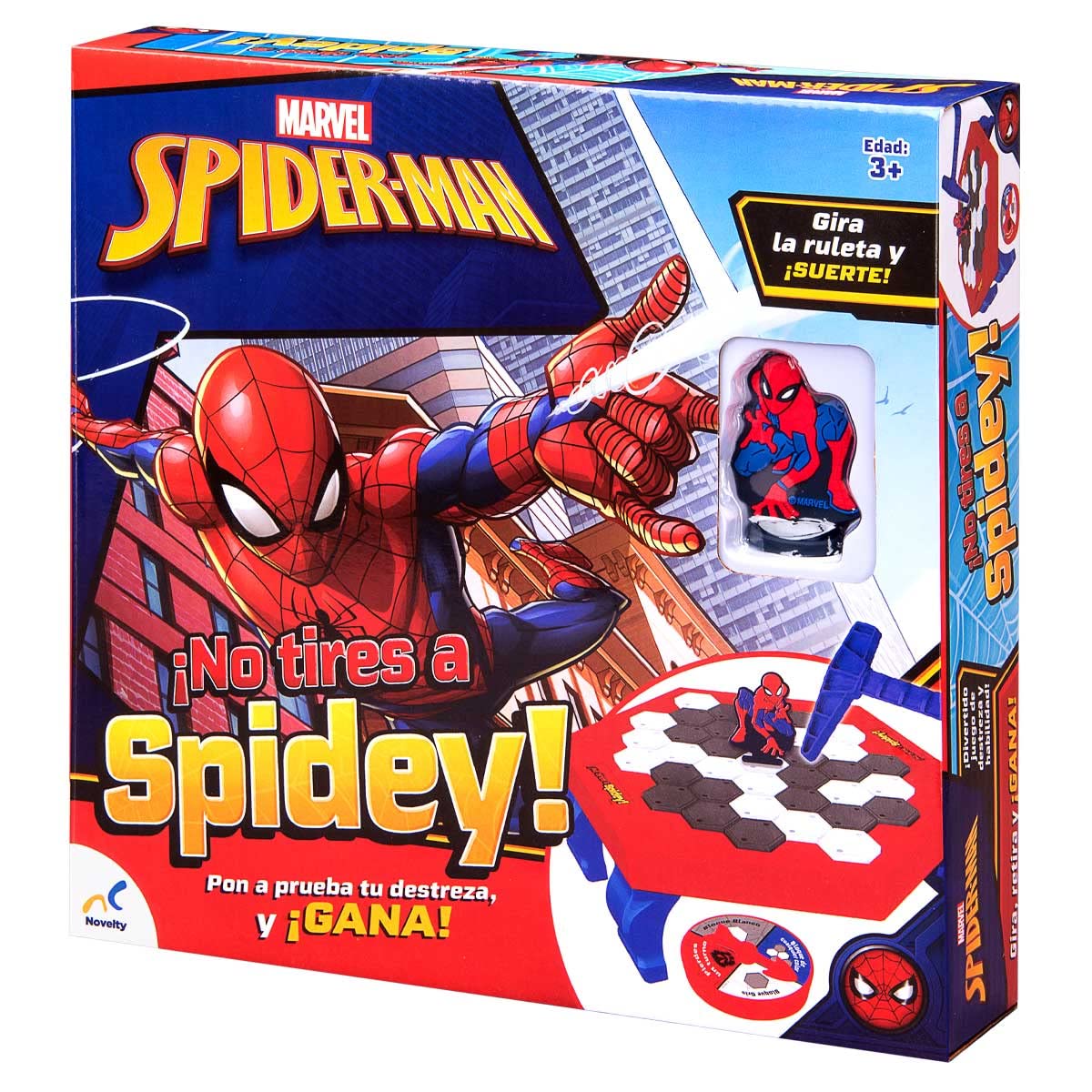Juego de Mesa Novelty Corp Rojo No Tires a Spiderman para Niños