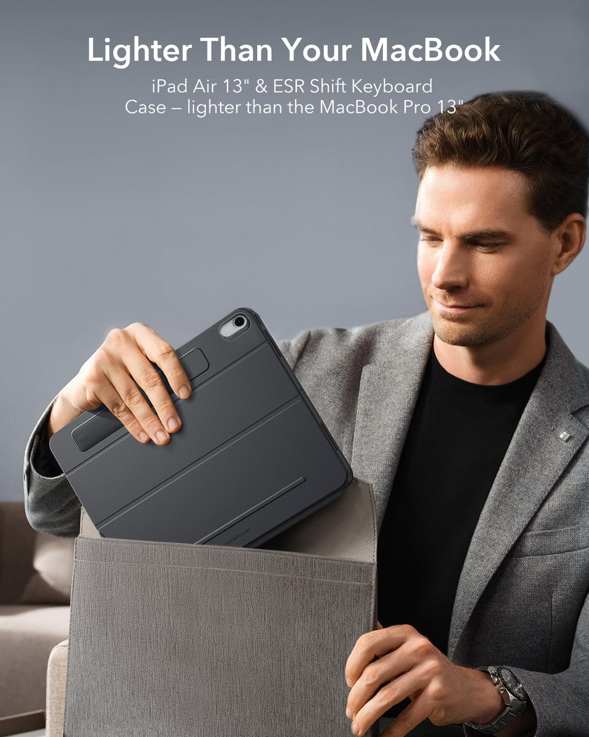 Funda con Teclado ESR iPad Air 13" Soporte Multiángulo