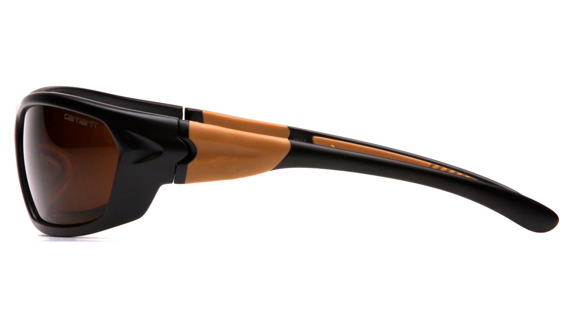 Carhartt - Gafas de sol de seguridad Carbondale con lentes de bronce arenisca
