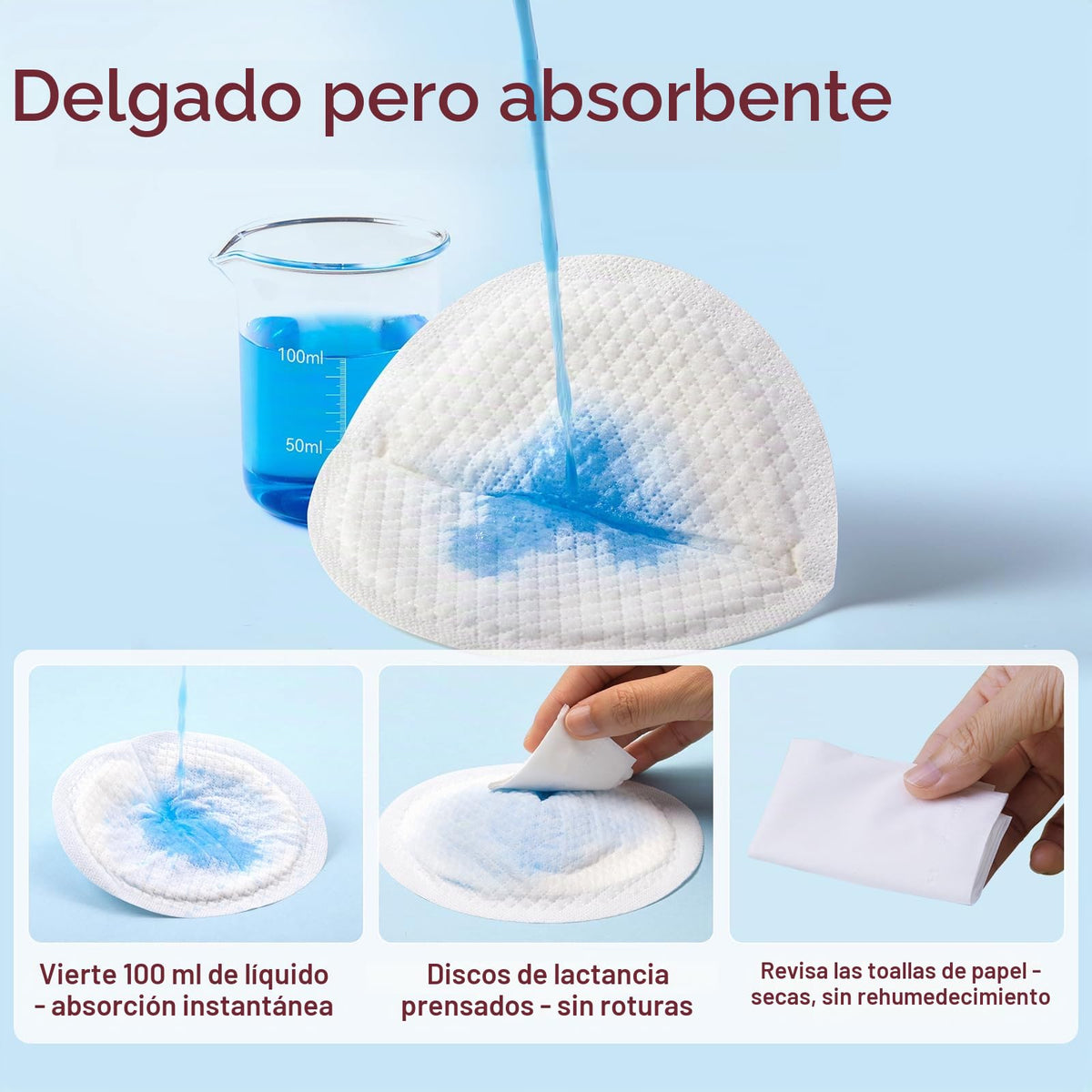 Momcozy - almohadillas para orejas desechables ultrafinas para lactancia, ultra absorbentes y transpirables, hacen que los pechos sean ligeros y descargados, con calcomanía reforzado, empaquetado