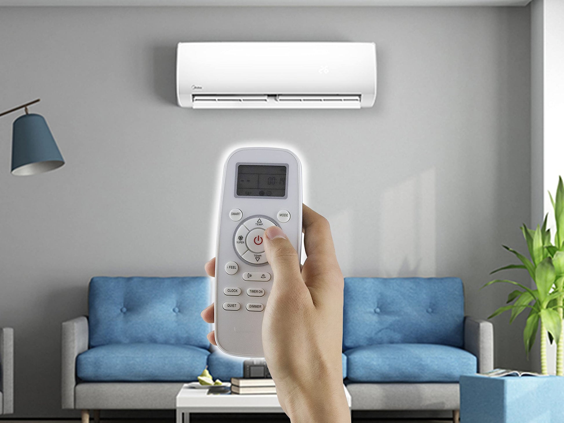 LIDERT Control Remoto para Aire Acondicionado HISENSE Minisplit