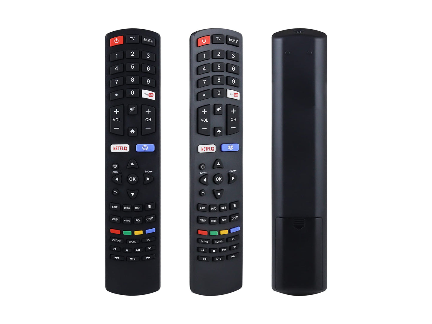Control Remoto Quasar Smart TV Pantalla LED 4K