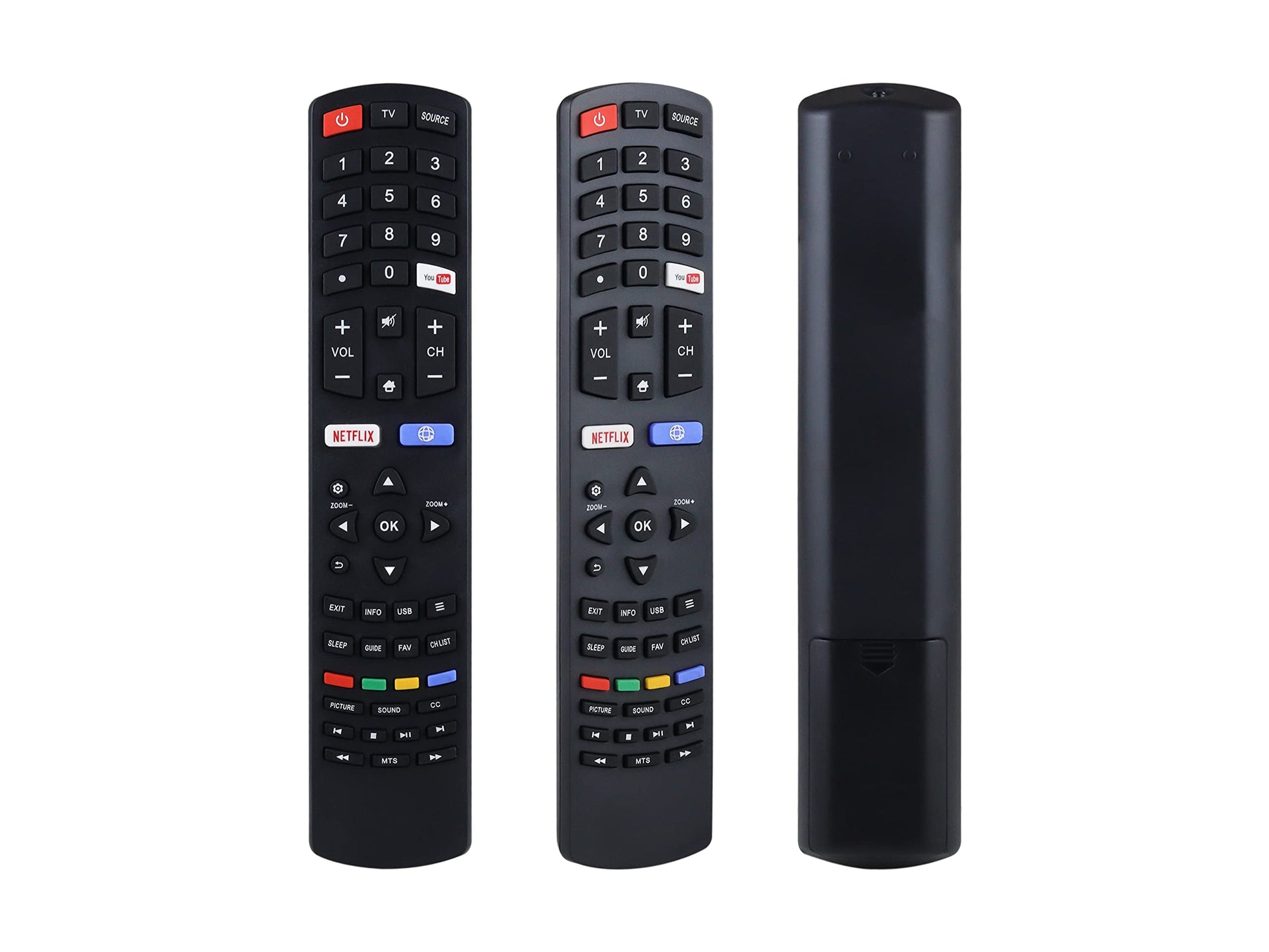 Control Remoto Quasar Smart TV Pantalla LED 4K