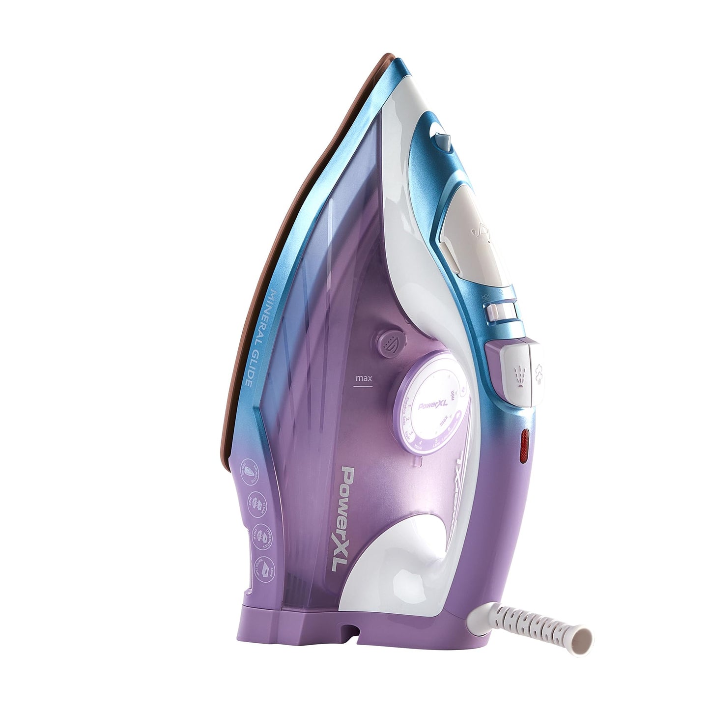 Plancha PowerXL Mineral Glide Ceramica de Vapor Contínuo