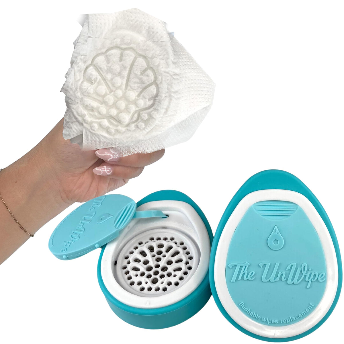 Producto UnWipe Texturizador Increíble Para Papel Higiénicoables