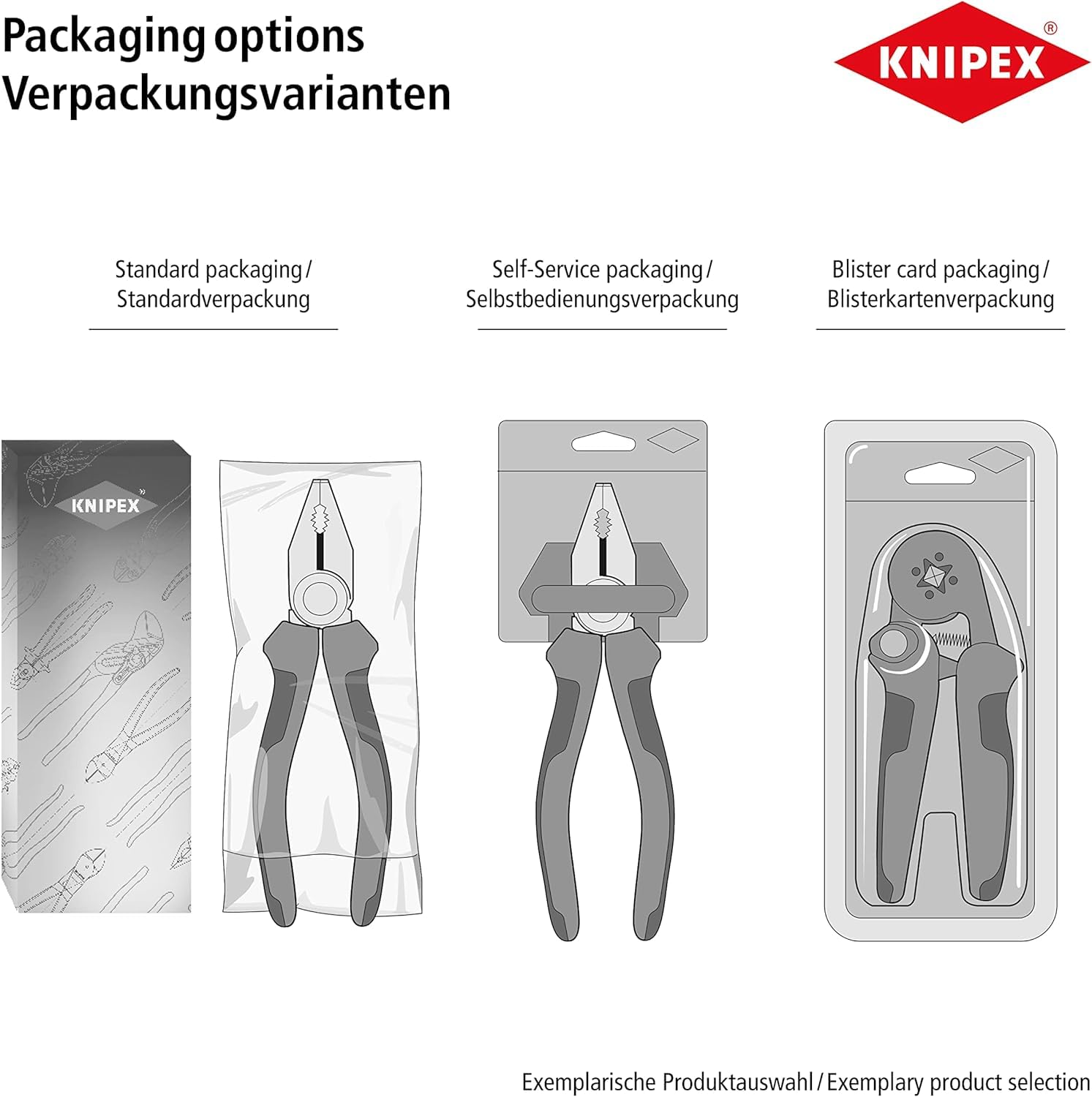 Knipex 03 02 200 alicates de combinación (1.999 cm con mango suave
