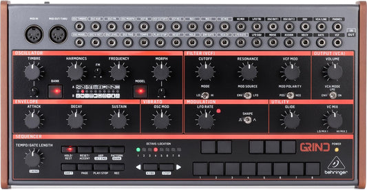 Behringer Grind Sintetizador híbrido multimotor semi-modular