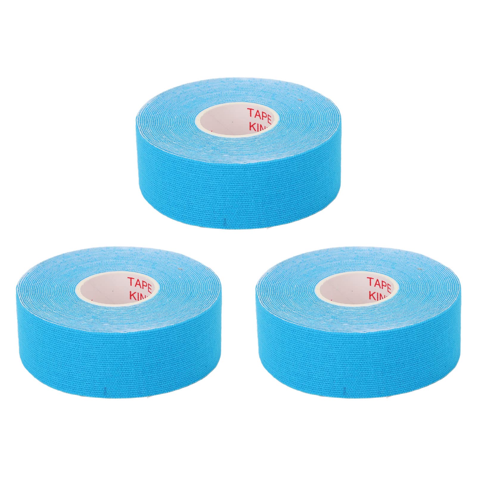 Rollo de Cinta para la Cara,ANGGREK 3 Rollos de Cinta para la Cara Tira para Eliminar Arrugas Faciales Cinta en Forma de V Fácil de Cortar Parche de Elevación en Forma de V para(Azul claro)