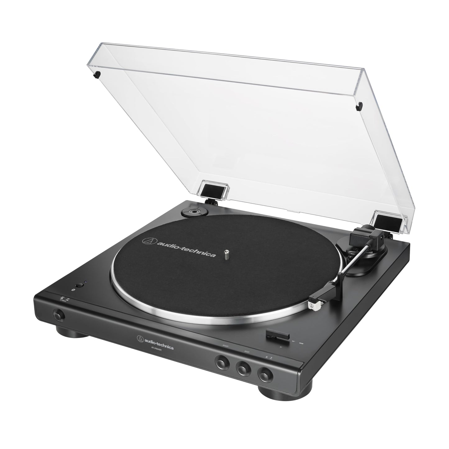 Audio-Technica AT-LP60XBT-BK Tocadiscos inalámbricos Totalmente automáticos de transmisión por Correa (Negro) (ATLP60XBTBK)