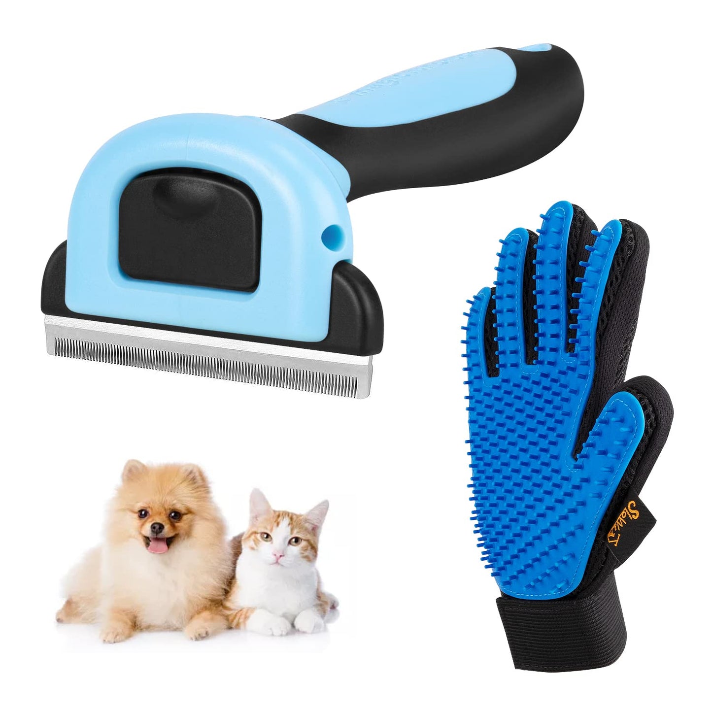 Cepillo Removedor de Pelo SlowTon para Mascotas Grandes, Eficazmente hasta un 95%