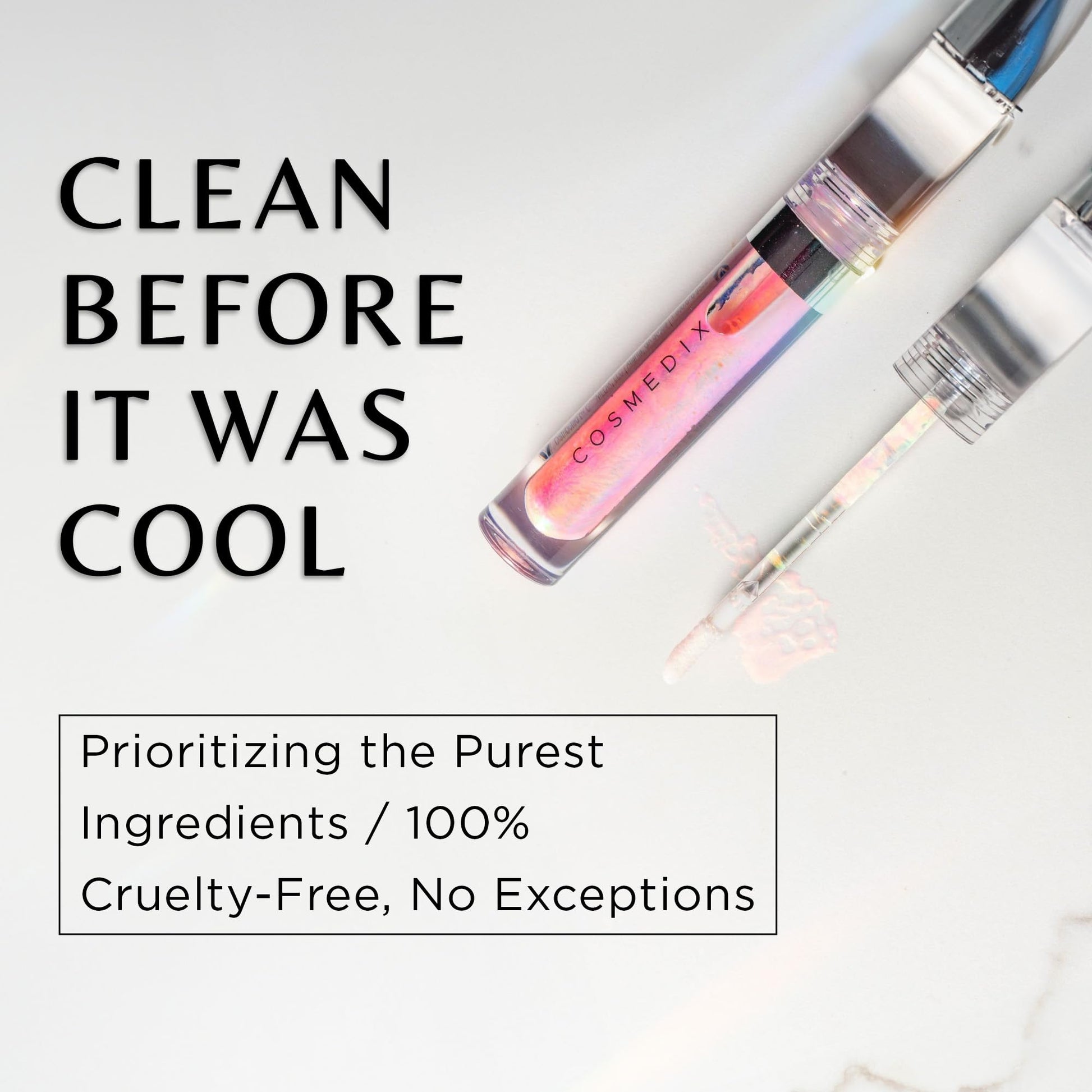 COSMEDIX Lumi Crystal Liquid Crystal Lip Hydrator, .14 Fl. Oz.