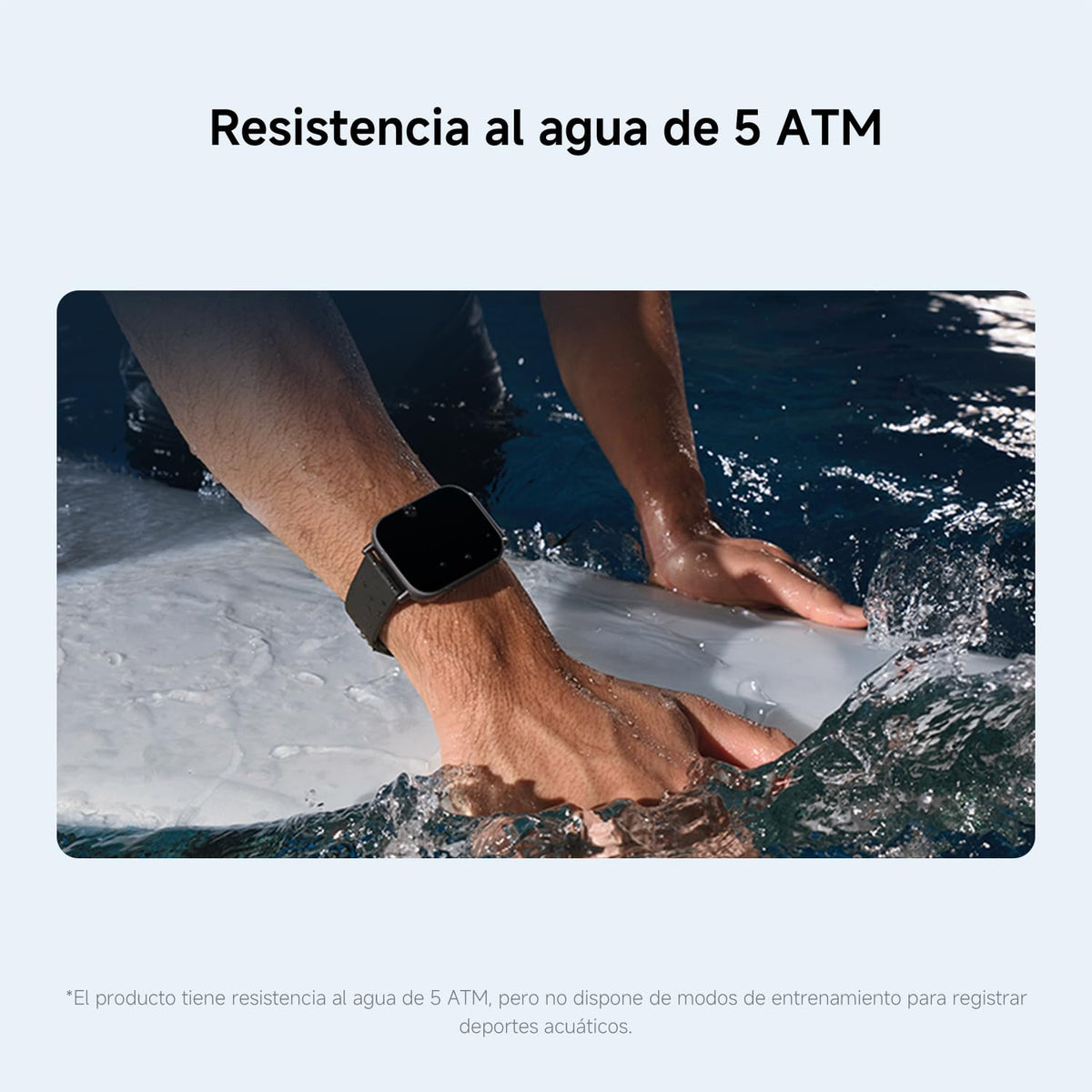 Reloj Inteligente Xiaomi Redmi 5 Active Plata Compatibilidad iOS y Android