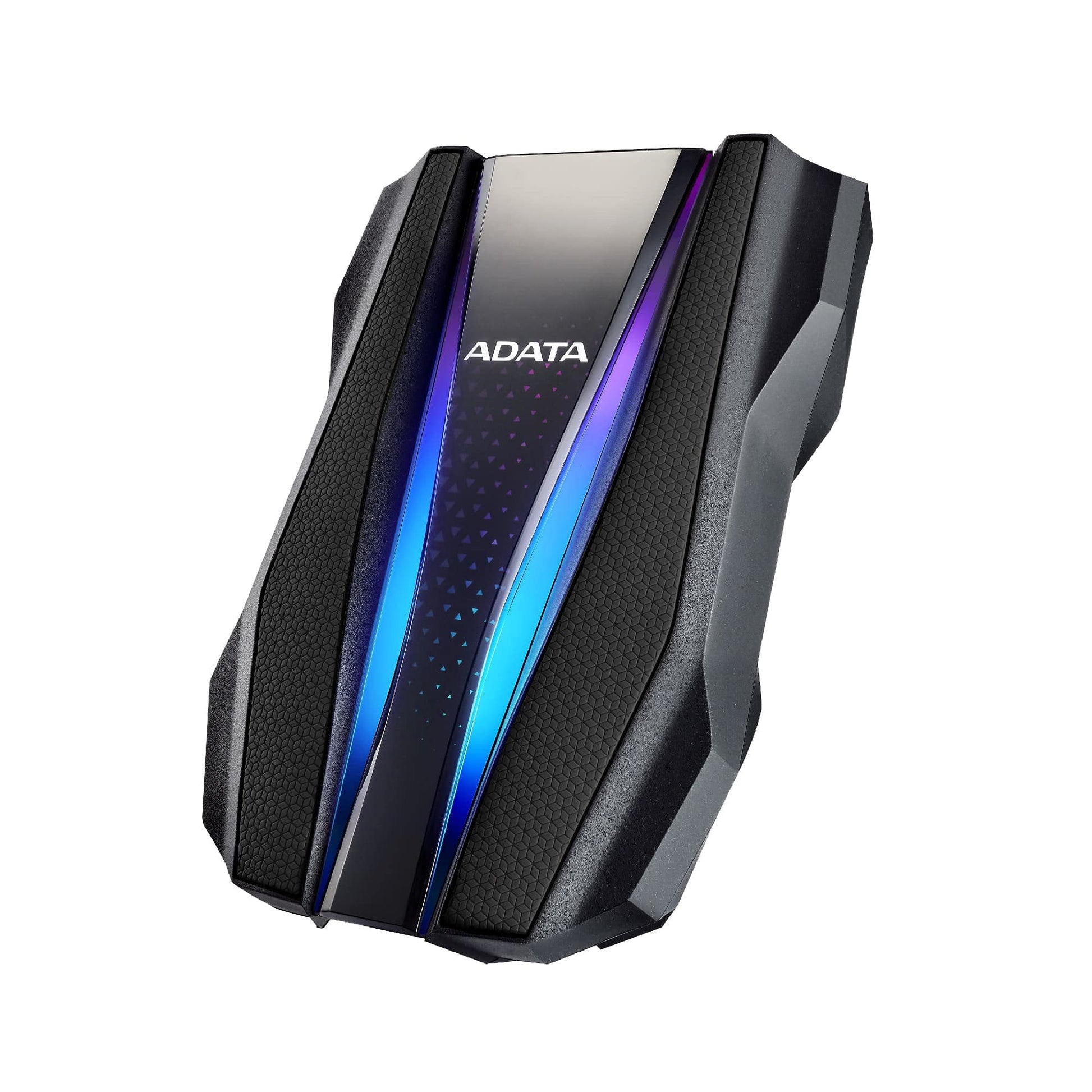 Disco Duro Externo ADATA Negro Resistente a Golpes, Agua y Polvo RGB 2 TB Certificación Grado Militar