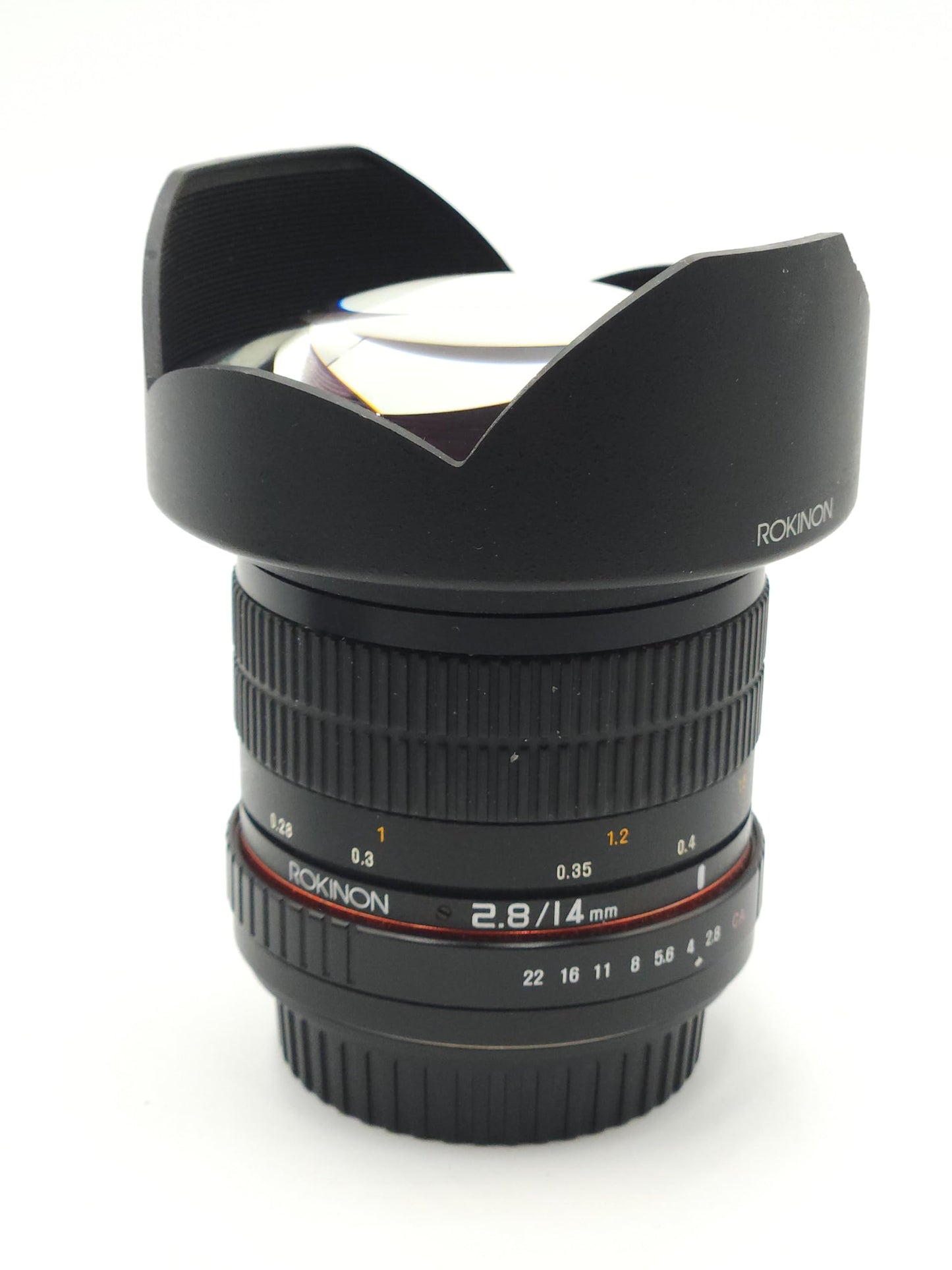 Samyang Lente gran angular de 14 mm F2.8