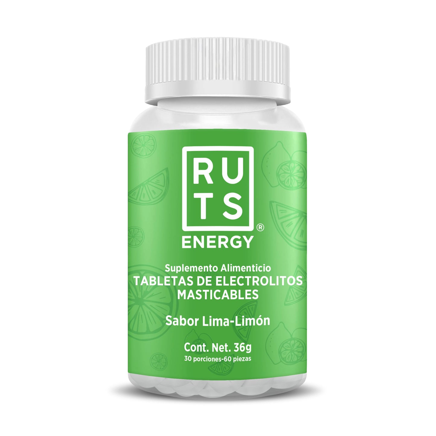 Electrolitos Masticables Ruts Energy Lima-Limón + Energy Gel Mix Ruts
