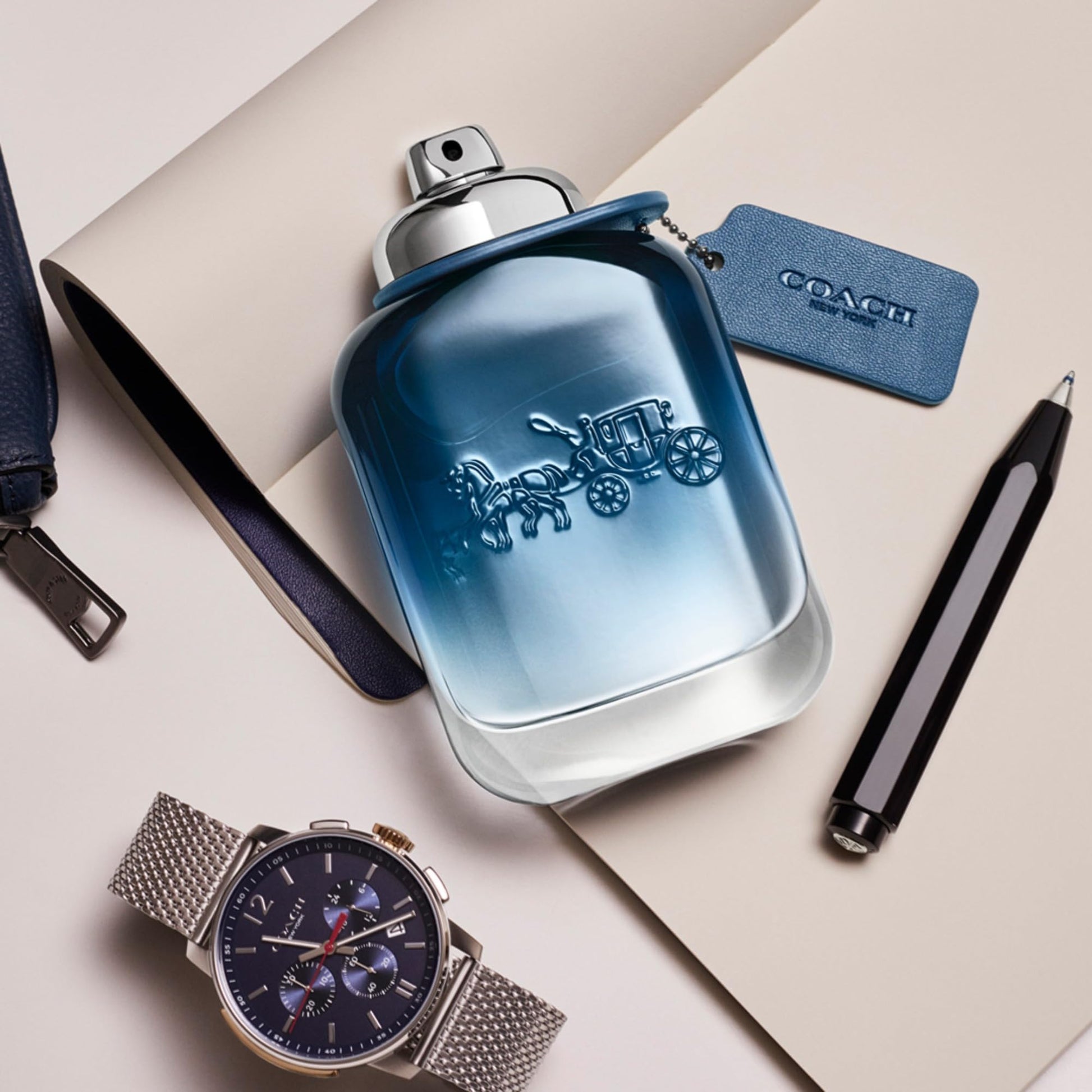 Coach Para hombres azul 3.5 oz EDT Spray