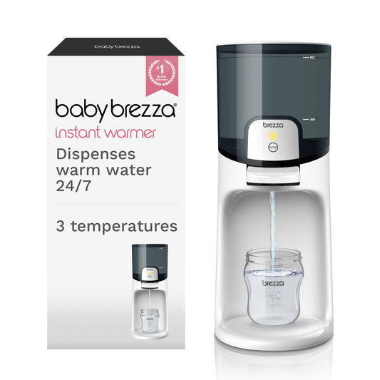 Baby Brezza Calentador instantáneo de biberones – Haz que el biberón caliente de fórmula al instante. Dispensa agua tibia 24/7. 3 temperaturas; no más esperar con un calentador de botellas tradicional