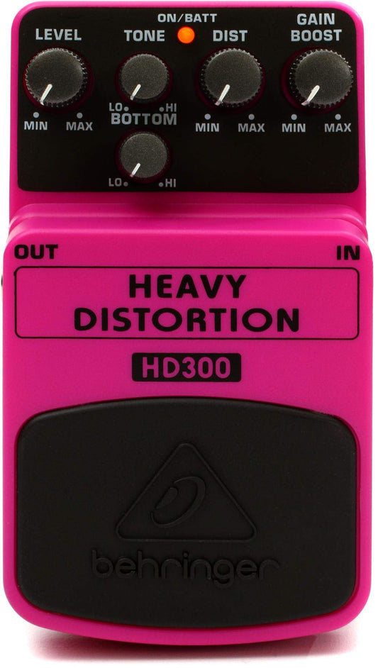 Behringer HD300 Heavy Metal Distortion Effects Pedal