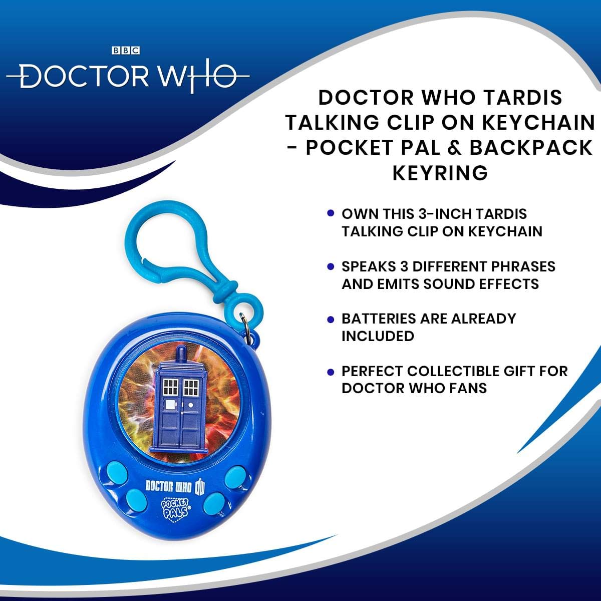 Doctor Who Tardis Pocket Pal