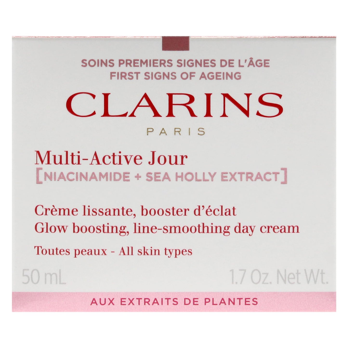 Clarins Multi-Active Day Early Normal To Combination Skin Wrinkle Correction Cream-Gel, 1.7 Ounce