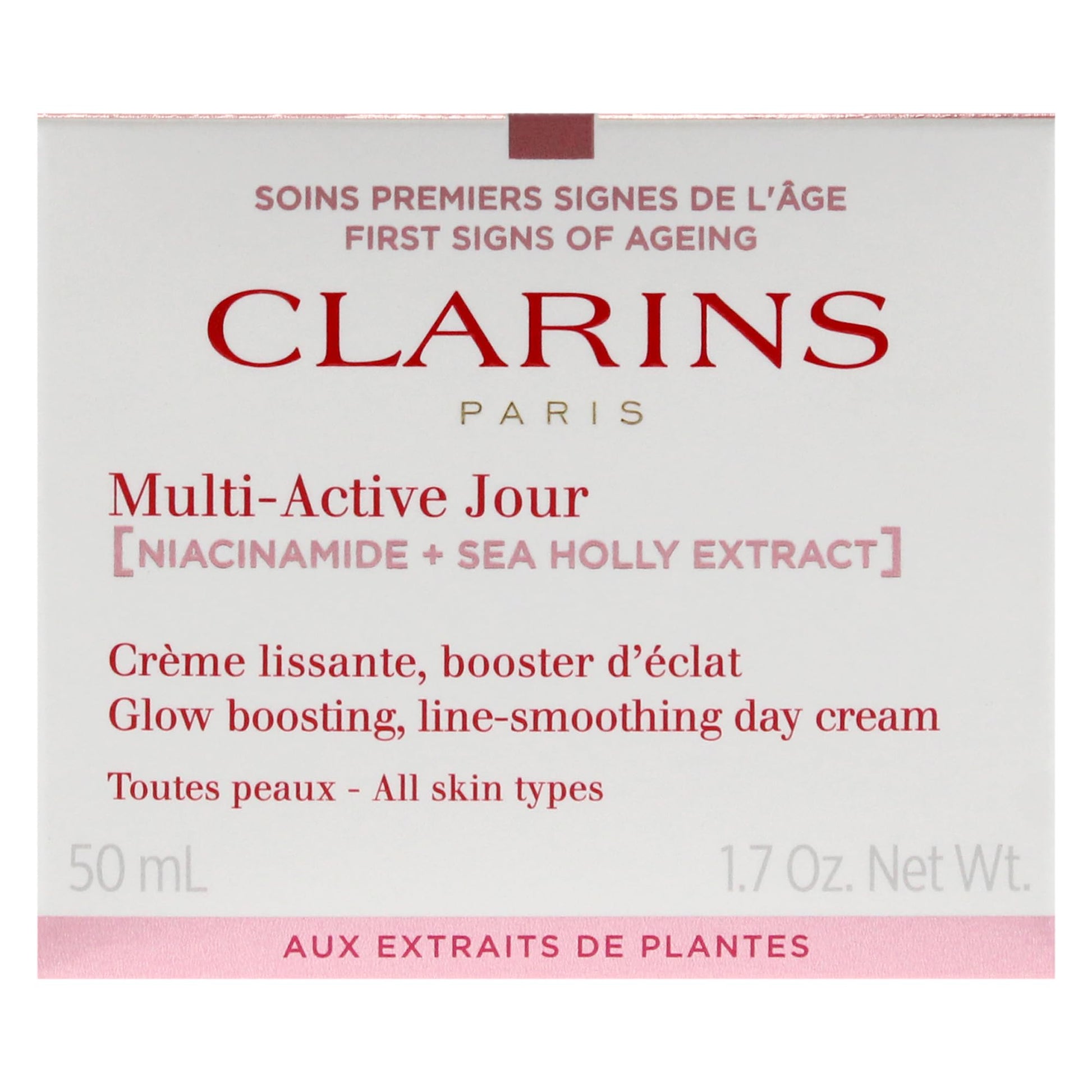 Clarins Multi-Active Day Early Normal To Combination Skin Wrinkle Correction Cream-Gel, 1.7 Ounce