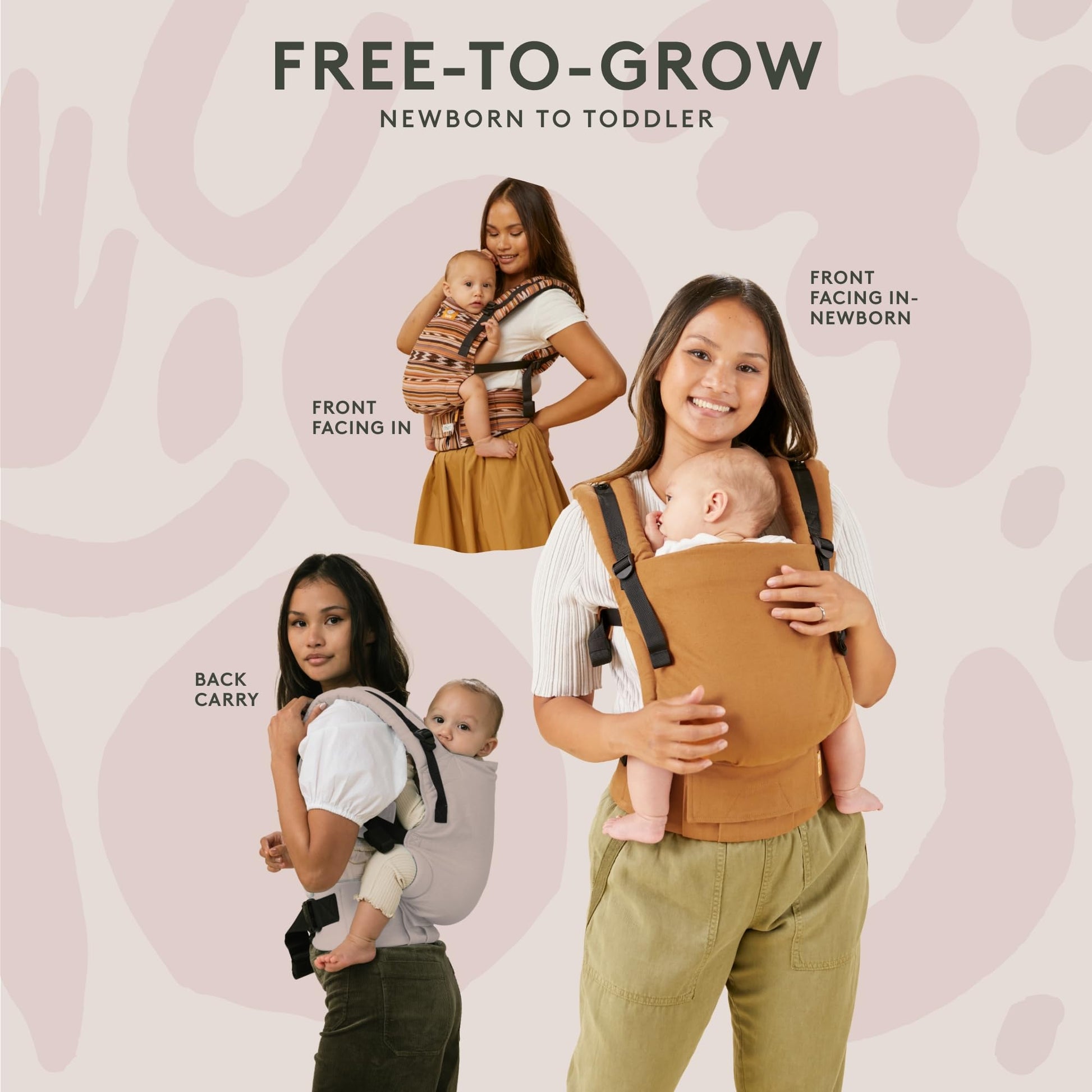 Baby Tula - Portabebés ergonómico para crecer