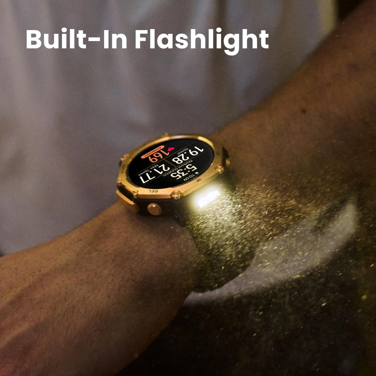 Reloj Inteligente Amazfit T-Rex 3 Pro Negro con Pantalla AMOLED y GPS Doble Banda para Exteriores
