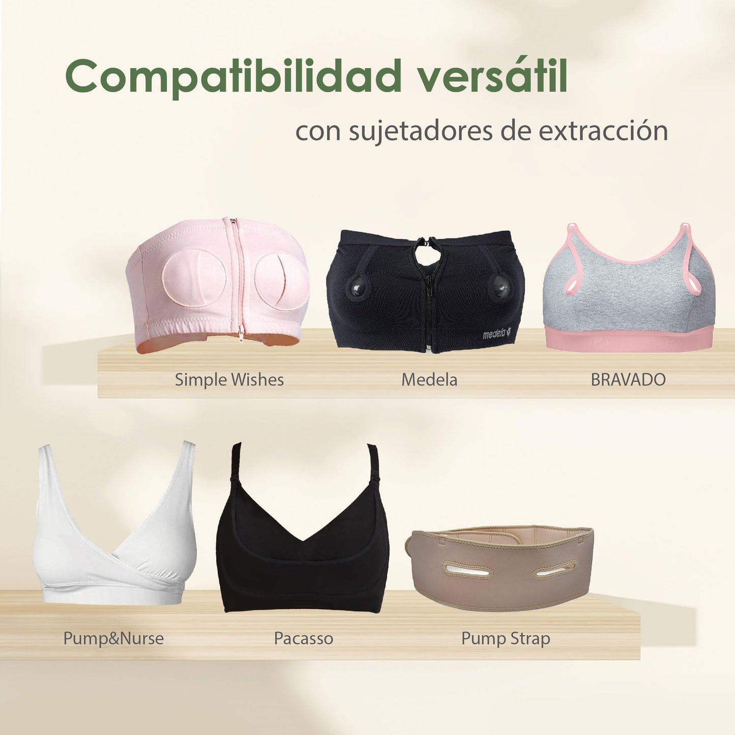 Maymom MyFit 17 mm tamaño mediano, embudos de diseño de dos piezas, compatibles con piezas de extractor Medela; compatibles con embudos Medela PersonalFit Flex, piezas de extractor Freestyle, ideales para sujetadores manos libres, 2 pzs