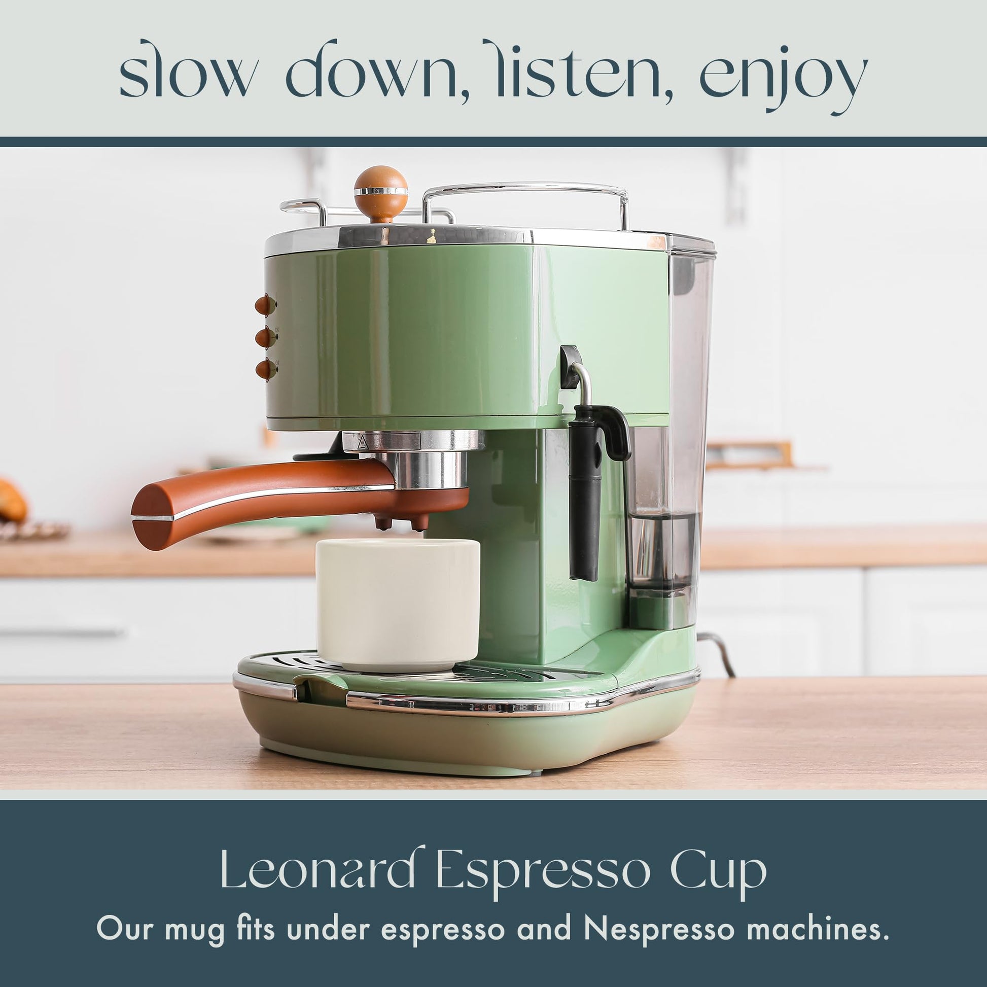 Folk Ceramics Leonard Tazas de café expreso de cerámica | Modernas tazas apilables demitasse para espresso, paredes gruesas, sin mango, duraderas, aptas para lavaplatos y microondas, juego de 2, 3