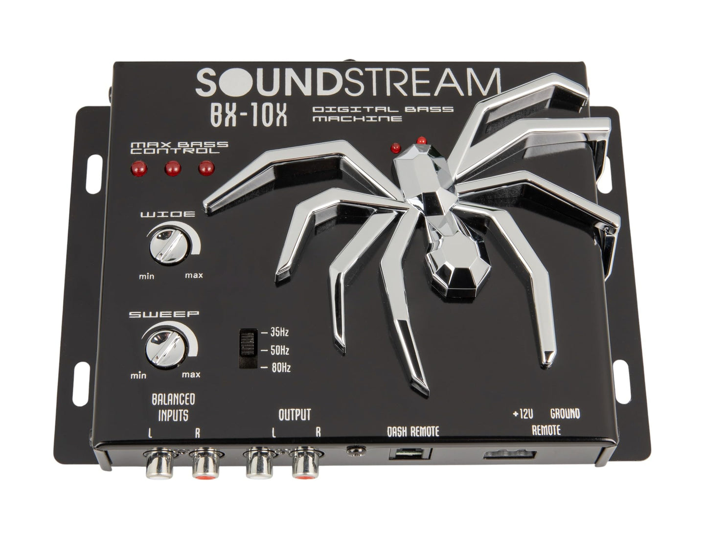 Soundstream Bx10x - Procesador de reconstrucción de Graves, Color Negro, Procesador de Graves, 10.75in. x 8.75in. x 2.5in., Negro