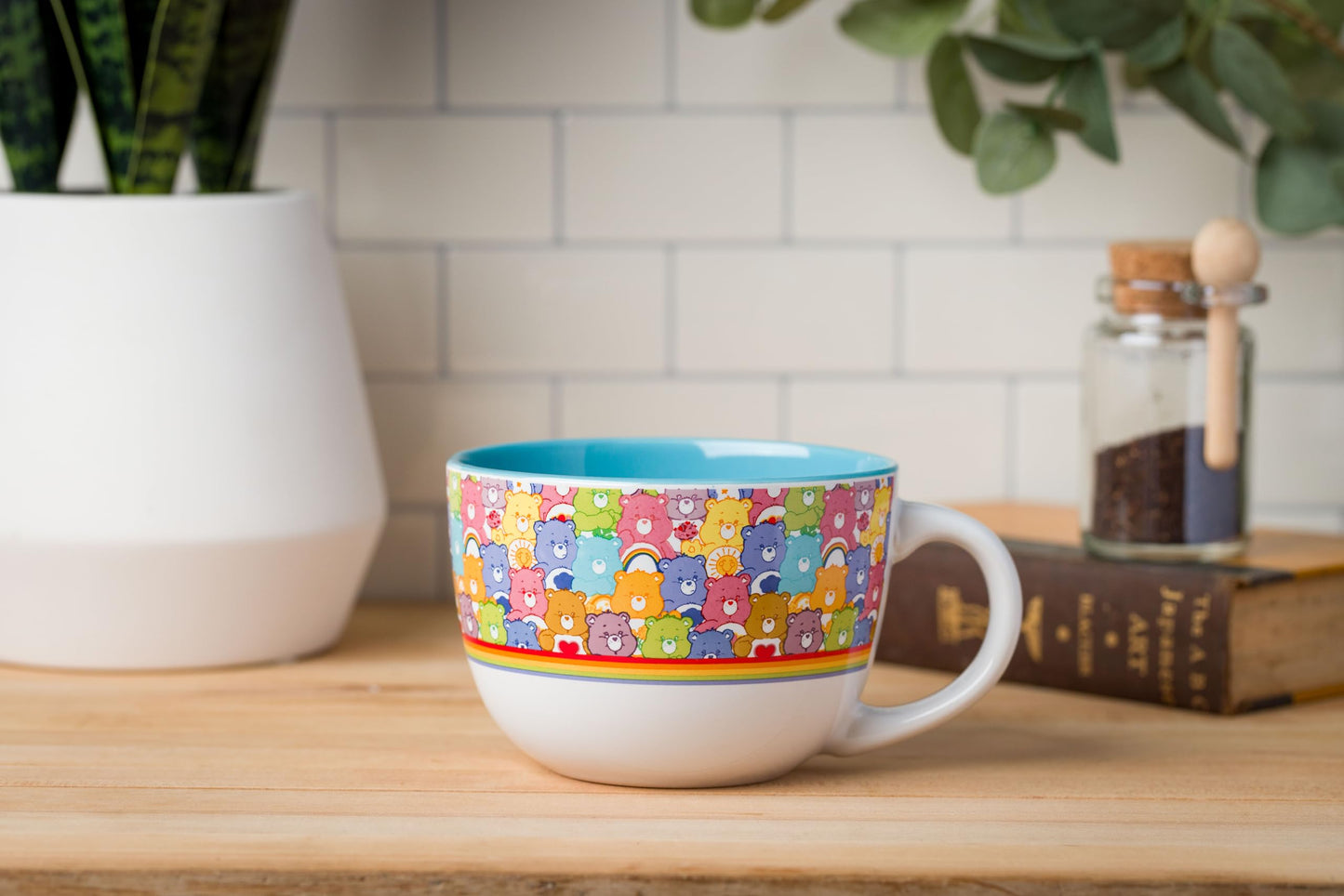 Taza de Sopa de Cerámica Silver Buffalo 24 Onzas Care Bears