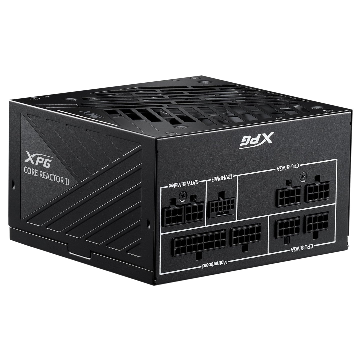 XPG Core Reactor II Fuente de alimentación modular: ATX3.0-80 Plus Gold - ATX - Fuente de alimentación Totalmente modular - Garantía de 10 años - 650 vatios (COREREACTORII650G-BKCUS)