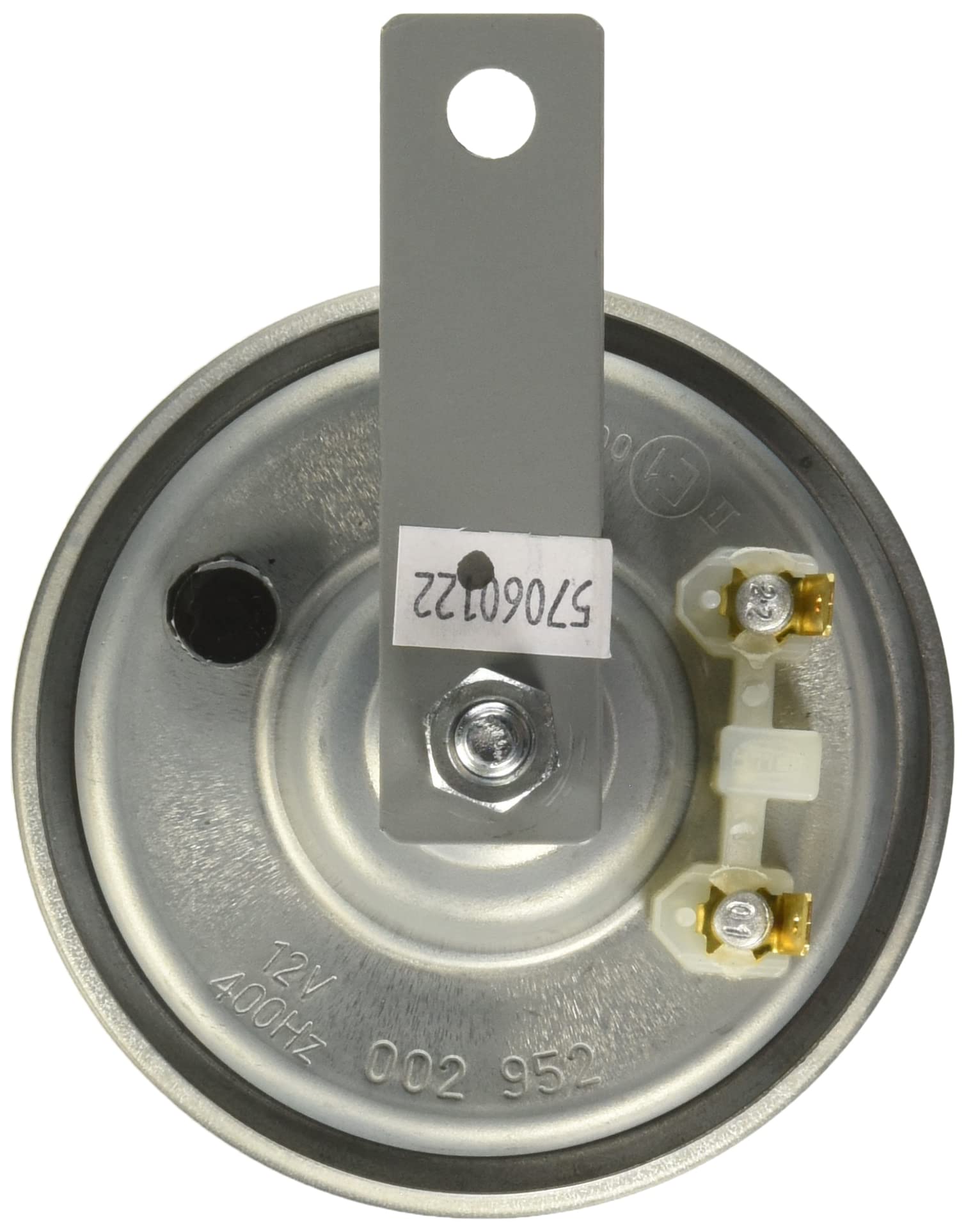 Hella 002952011 Claxon 12V Agudo 400Hz Soporte Universal, Claxon Con Soporte Montado