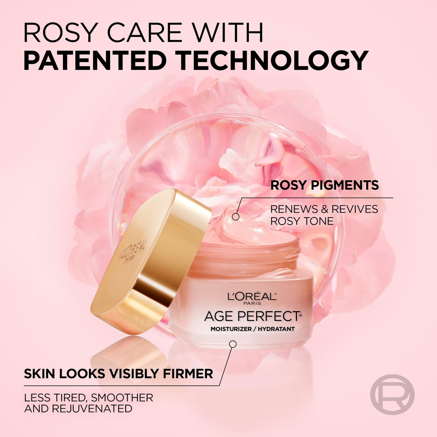 L'Oréal Paris Age Perfect Cell Renewal* Rosy Tone Moisturizer, 1.7 oz.