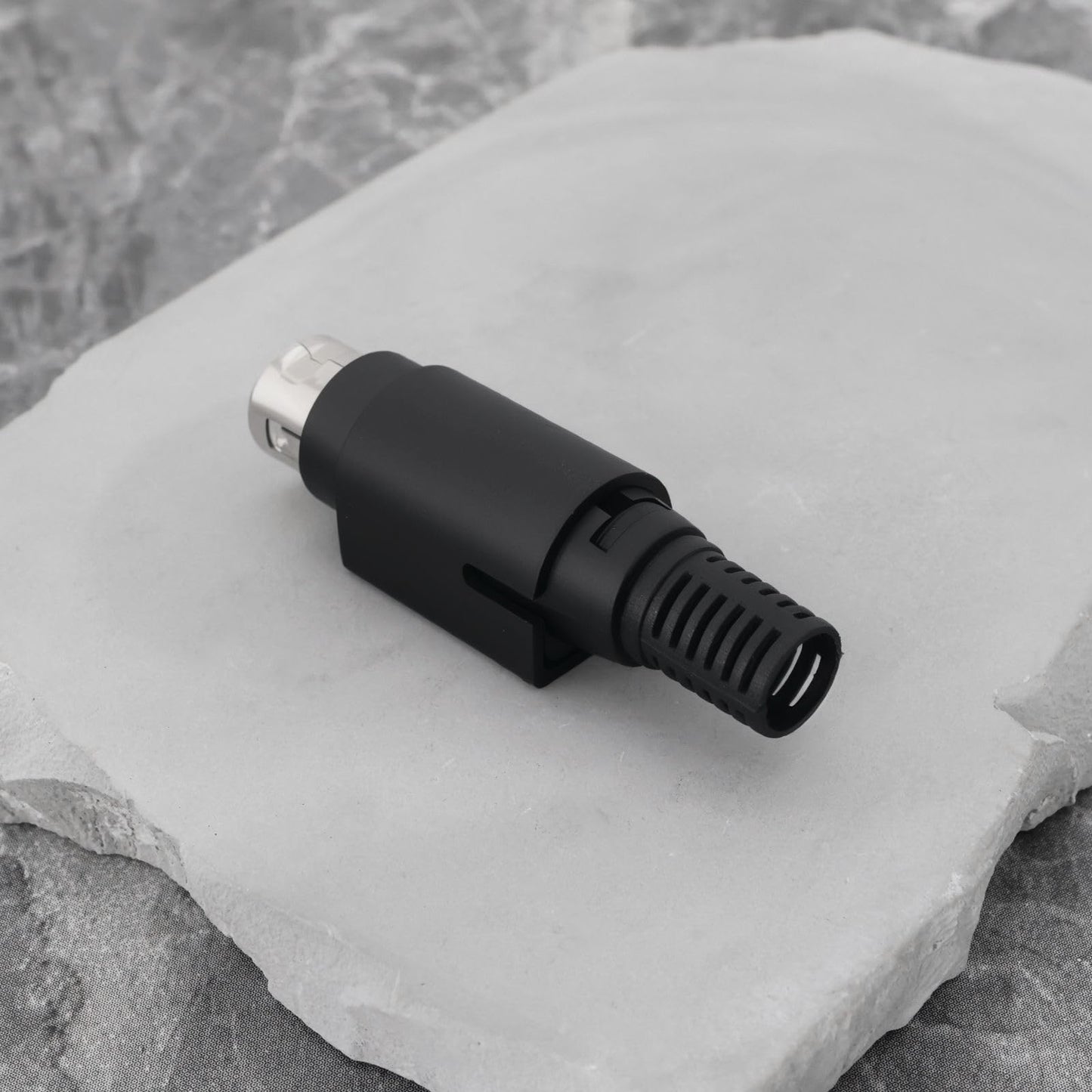 OTOTEC 4 pines mini enchufe de soldadura DIN 7.5 A, 24 V, 4 pines, mini conector de alimentación DIN para cámara, mezclador de audio, proyector, sistema de audio para el hogar, 4 pines sin ensamblar,