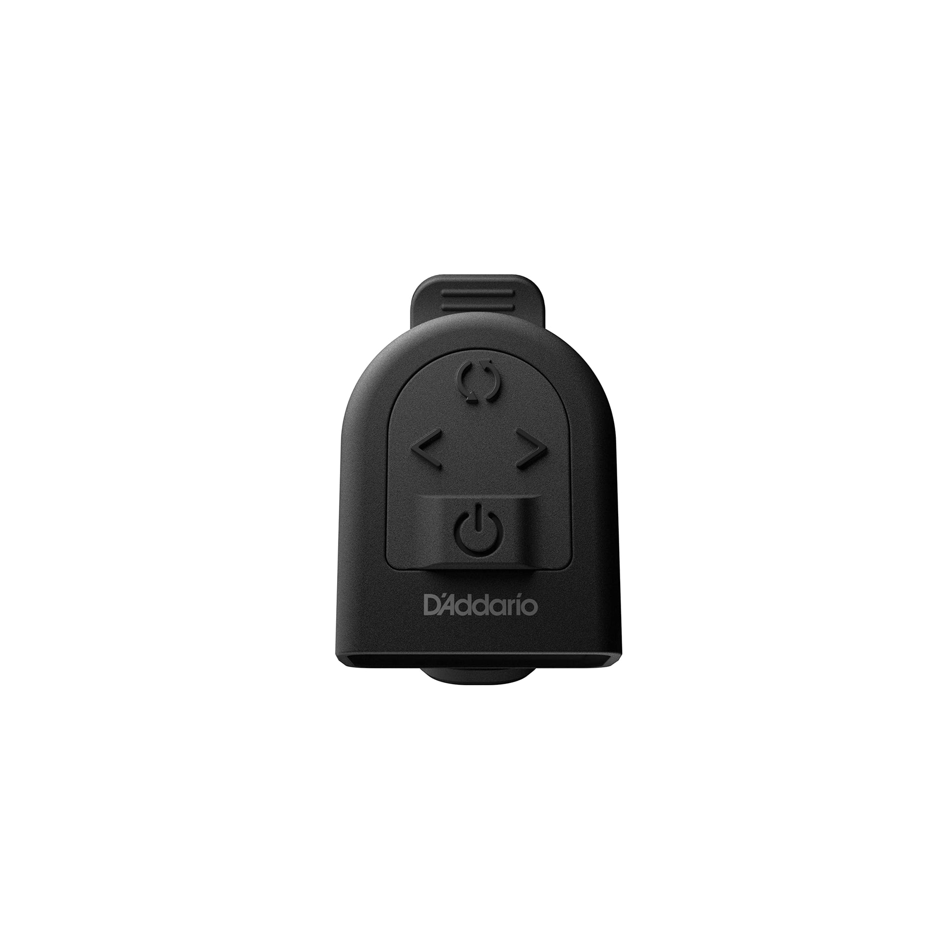 D'Addario Accessories | Afinador de guitarra | Clip Universal | Individual - Compacto y discreto - Guitarra, bajo, ukelele, mandolina y banjo