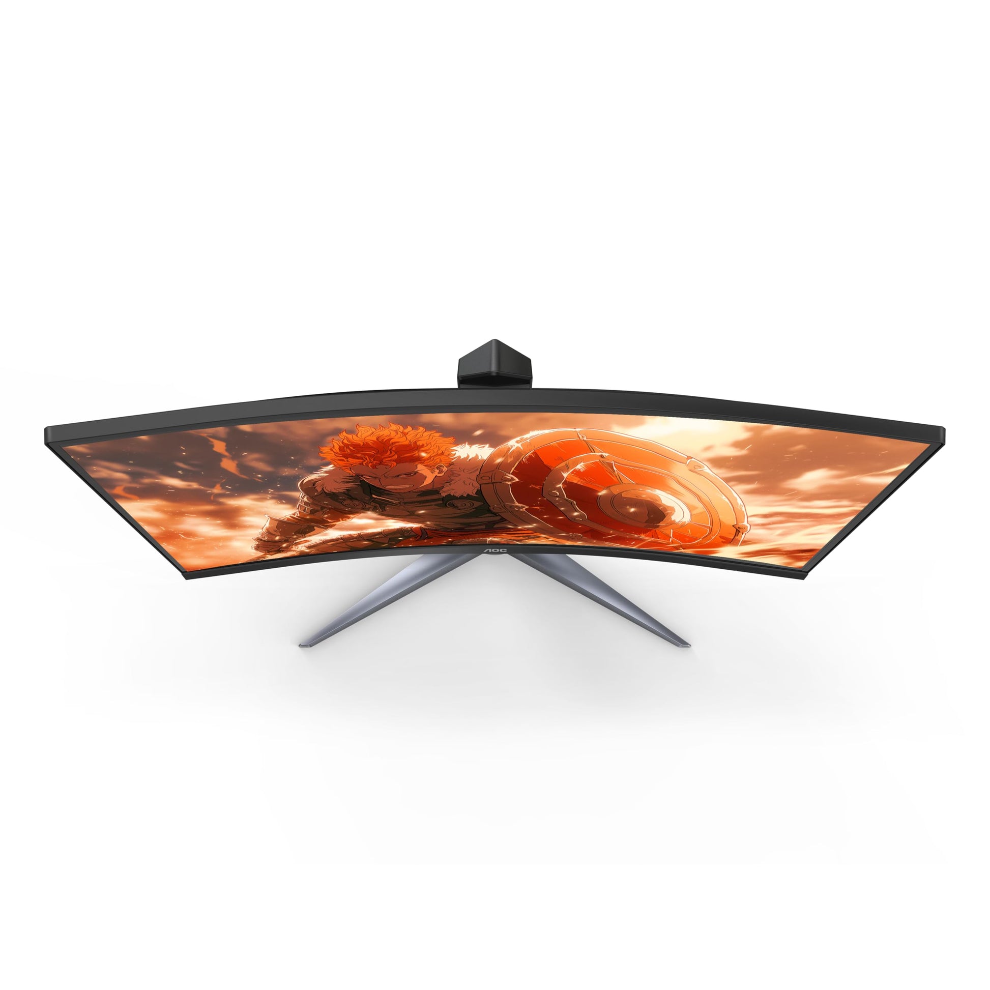 AOC C27G2Z Monitor de juego ultra rápido sin marco curvo de 27 pulgadas, FHD 1080p, 0,5 ms 240 Hz, FreeSync, HDMI/DP/VGA, altura ajustable, 3 años de garantía de píxeles muertos