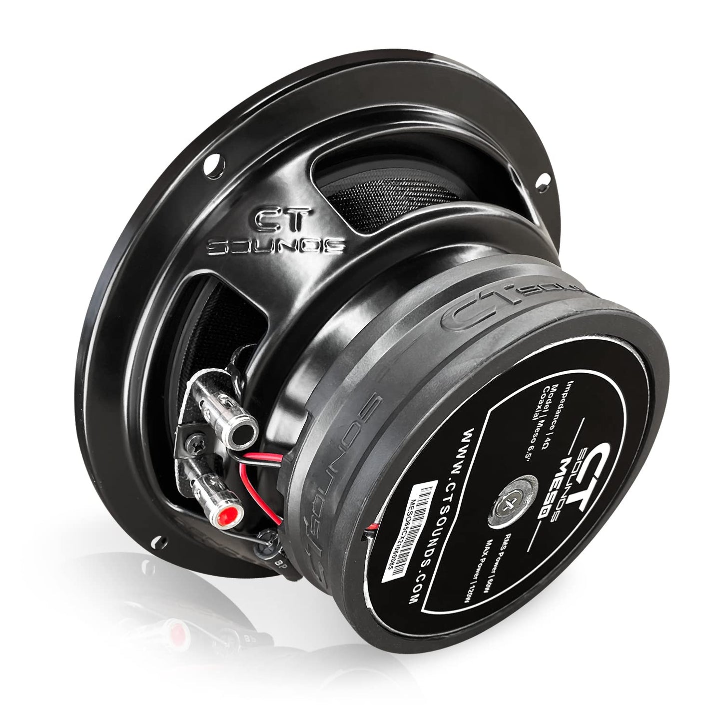 CT Sounds Meso - Altavoces coaxiales prémium de 16,5 cm, 300 W, 2 vías