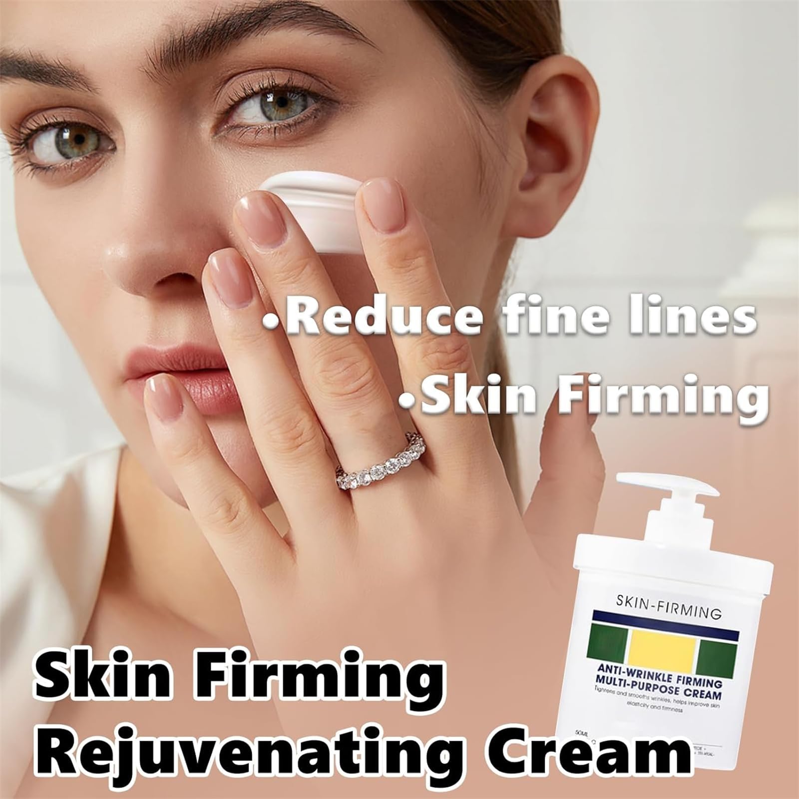 Fubsta Crema reafirmante avanzada para reducir las arrugas, crema rejuvenecedora reafirmante de la piel, loción corporal hidratante reafirmante, mejora la elasticidad y firmeza (3pcs)