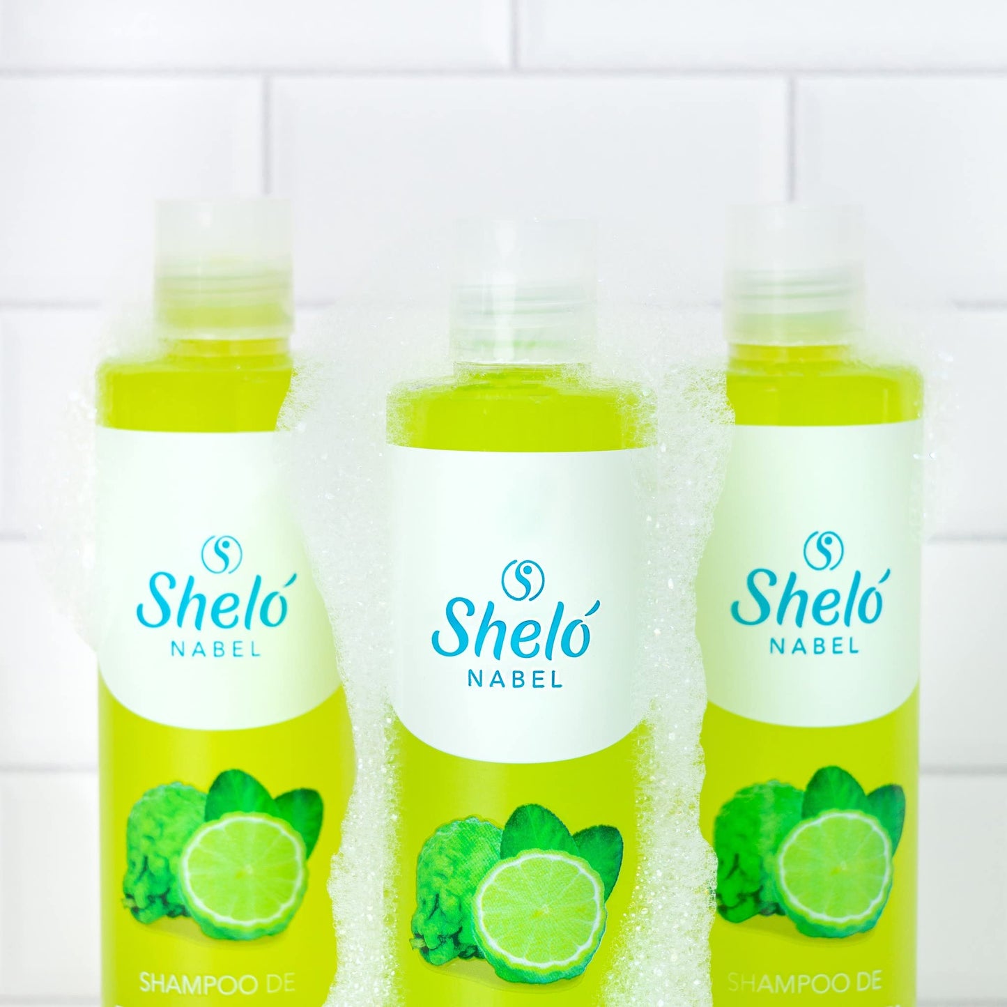 Sheló NABEL Shampoo de Bergamota 530 ml para Cabello Graso